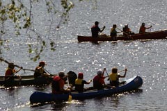 Kanuausflug in Ottenstein